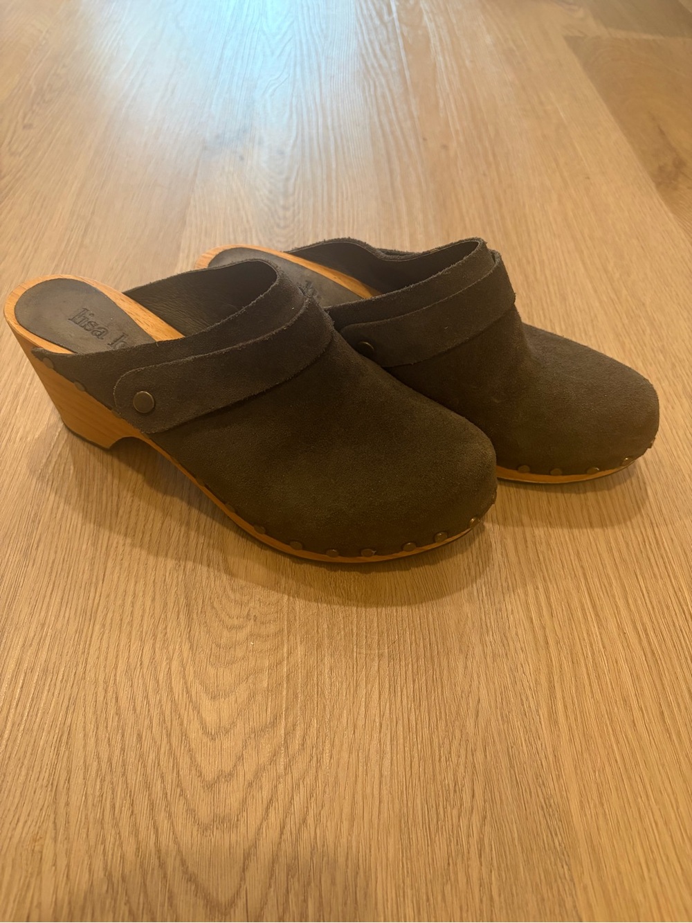 Women's Suede Clog Mules